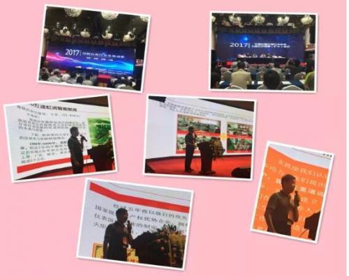 虹润公司董事长林善平出席2017年仪器仪表产业发展峰会并作重要专题报告