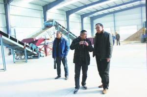 华光建材环保型砂浆生产线建成投产