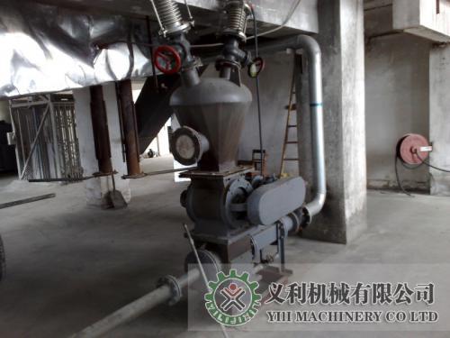 喷射泵的输送量与灰库容量之间的联系